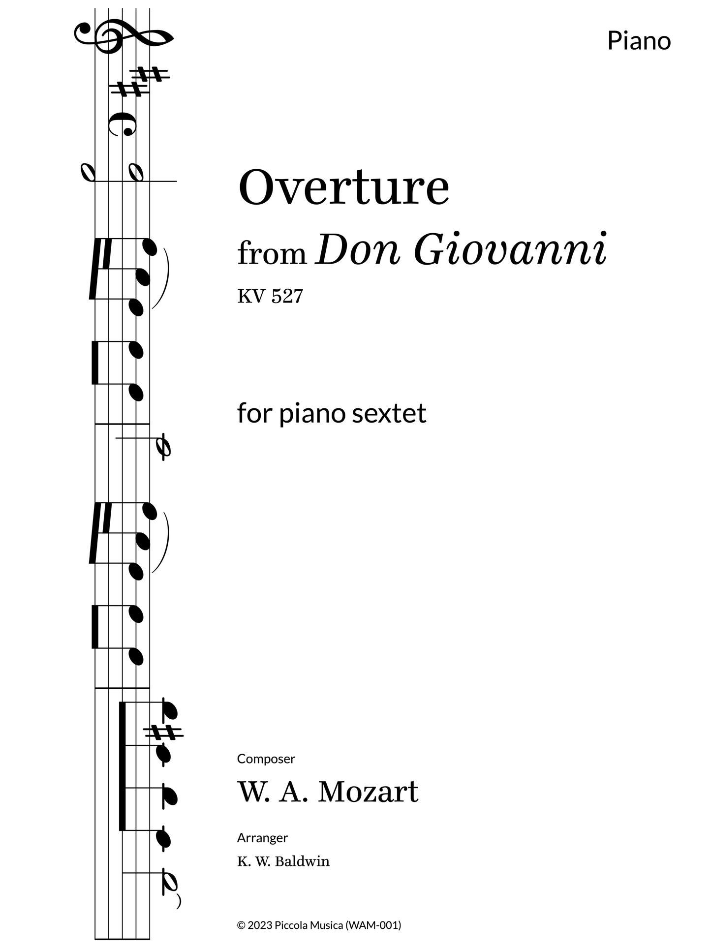 Overture from Don Giovanni