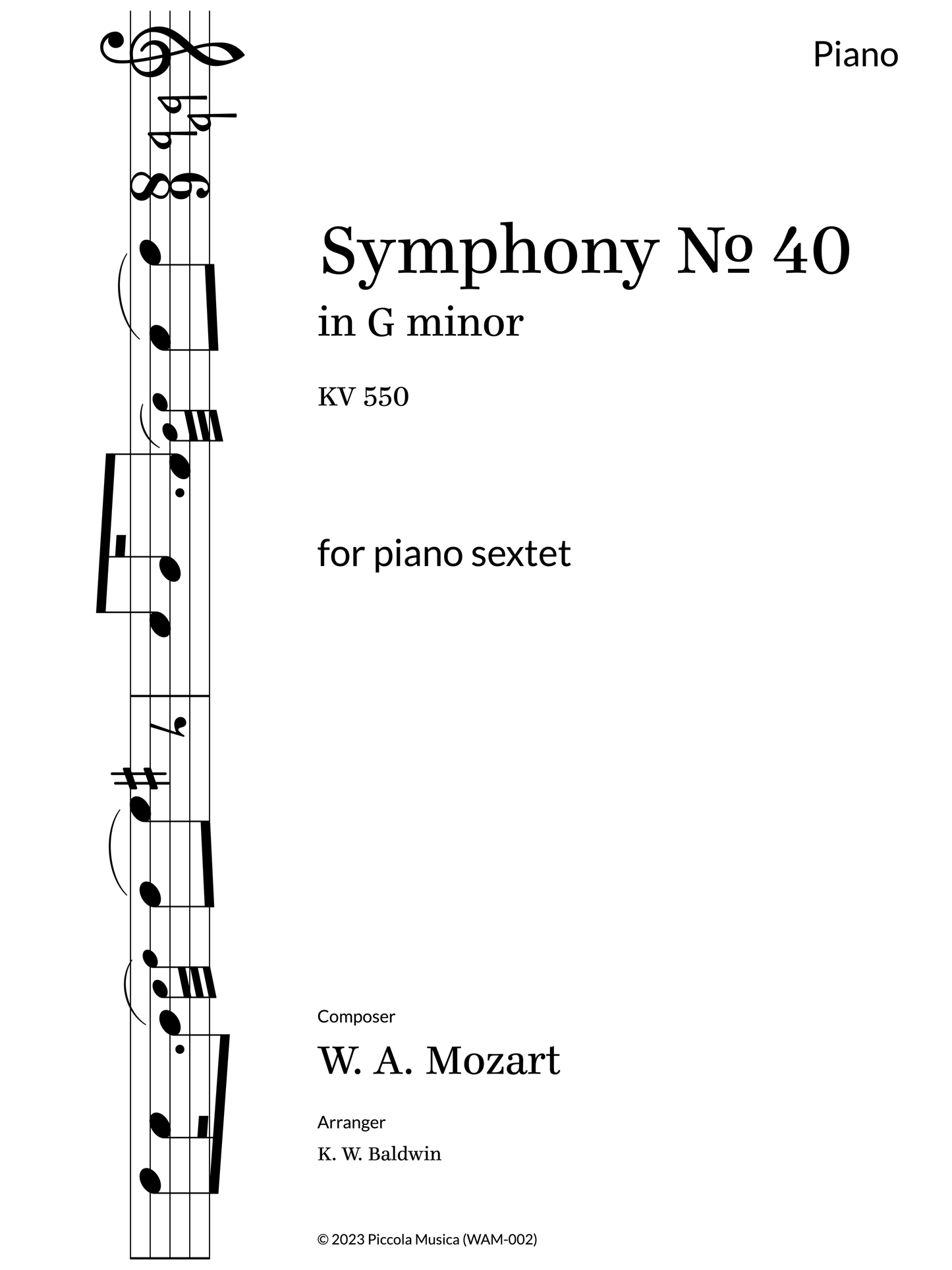 Symphony No. 40