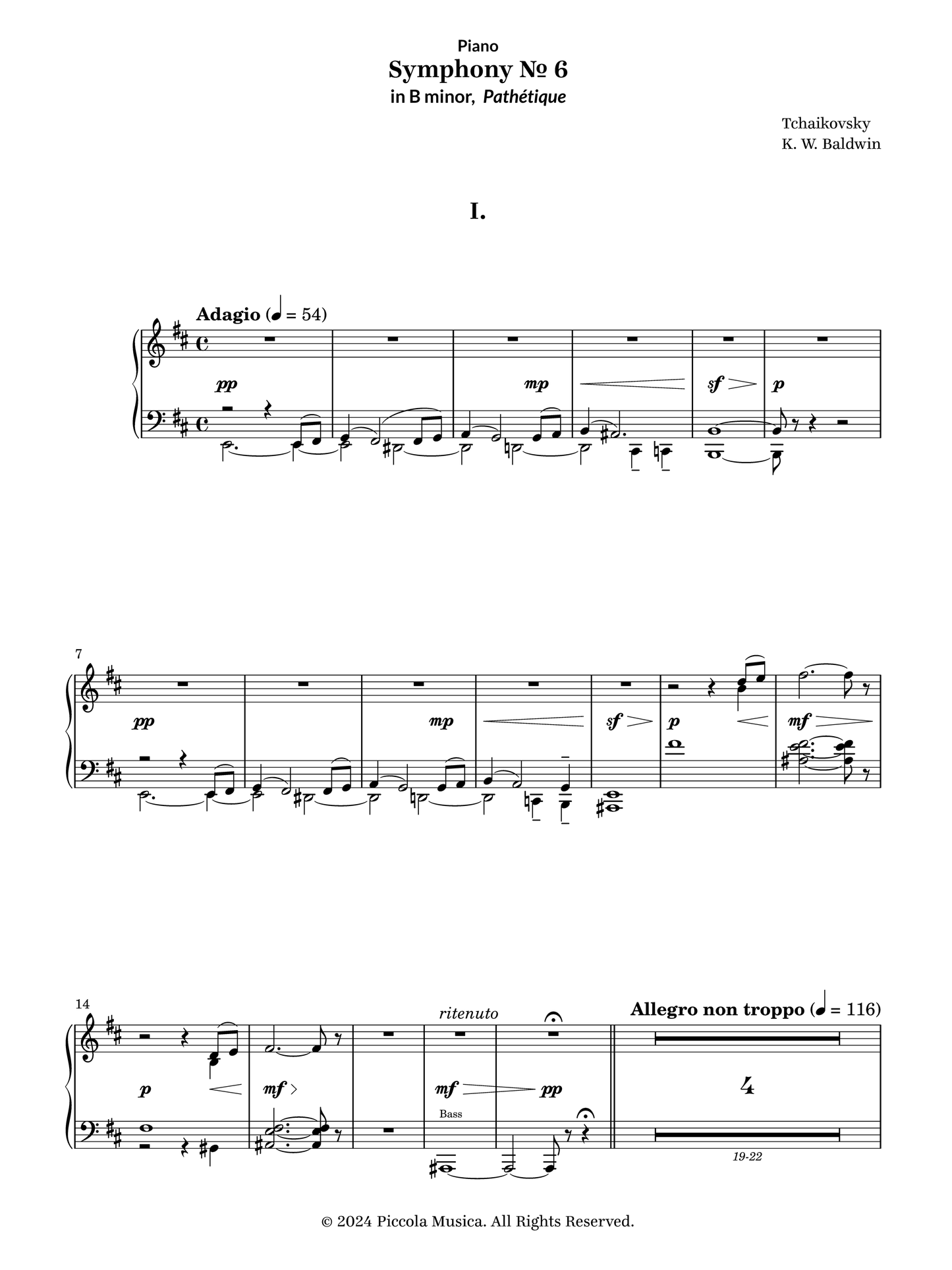 Symphony No. 6, "Pathetique"