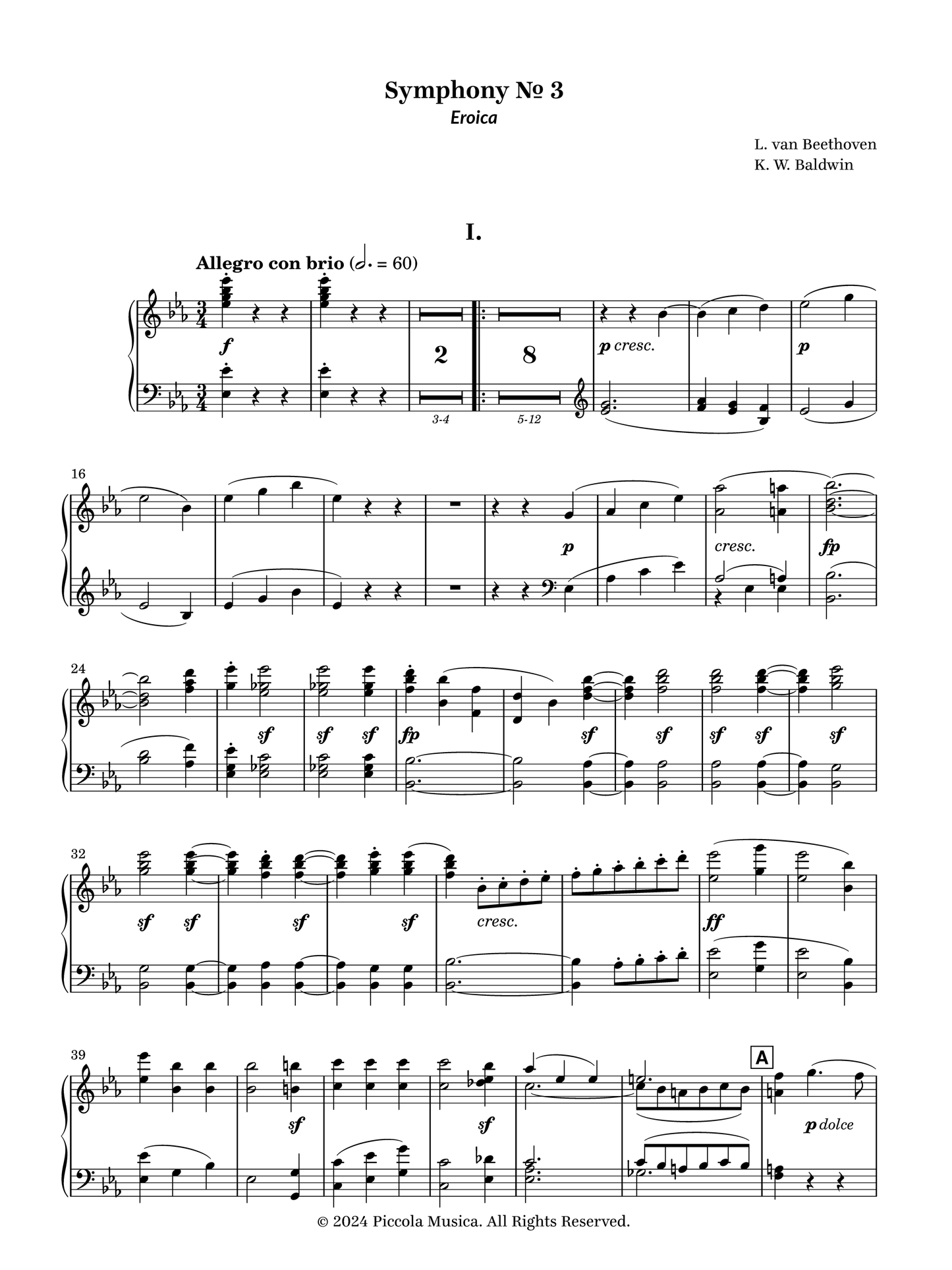 Symphony No. 3, "Eroica"