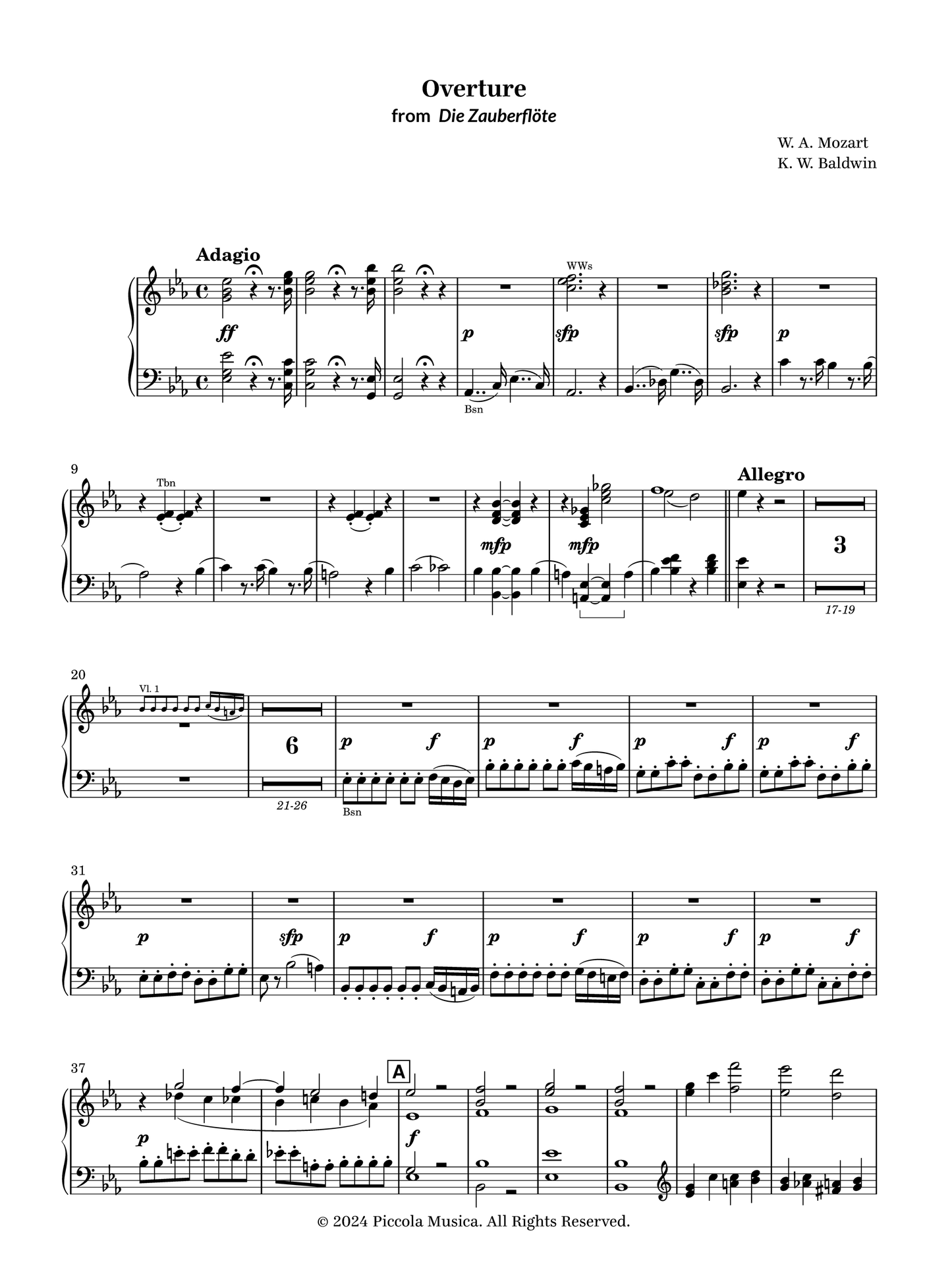 Overture from The Magic Flute
