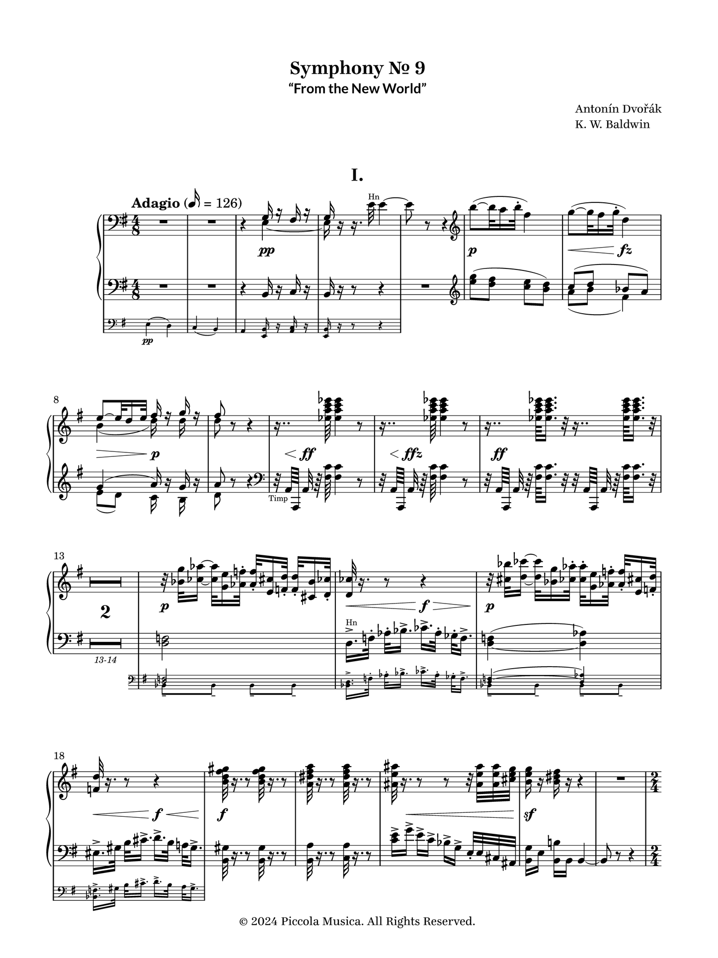 Symphony No. 9, "From the New World"