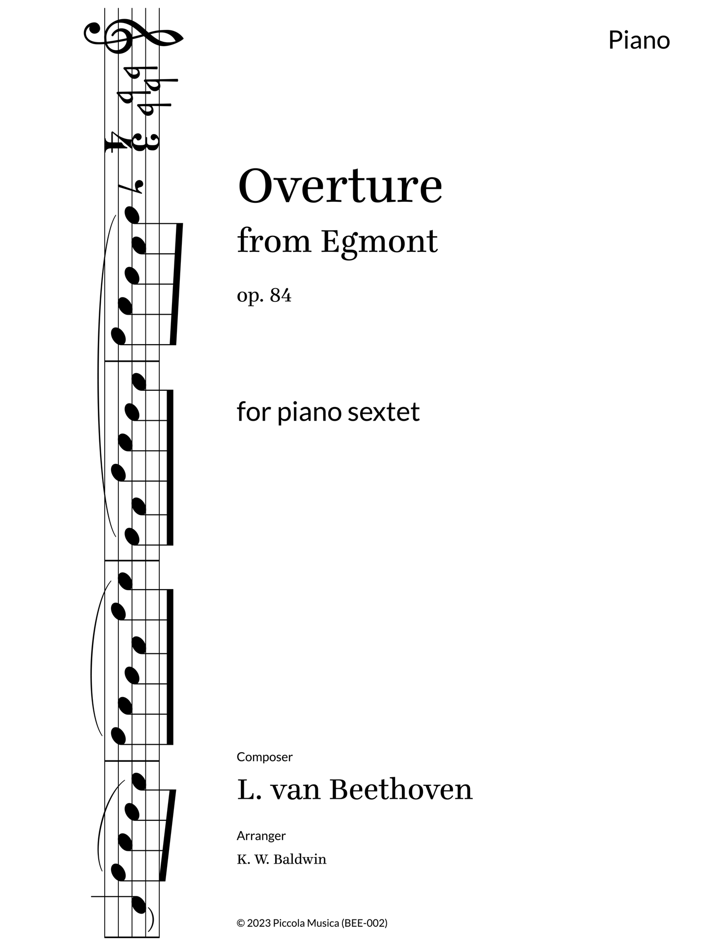 "Overture" from Egmont