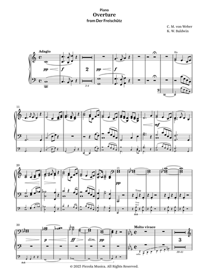 "Overture" from Der Freischütz