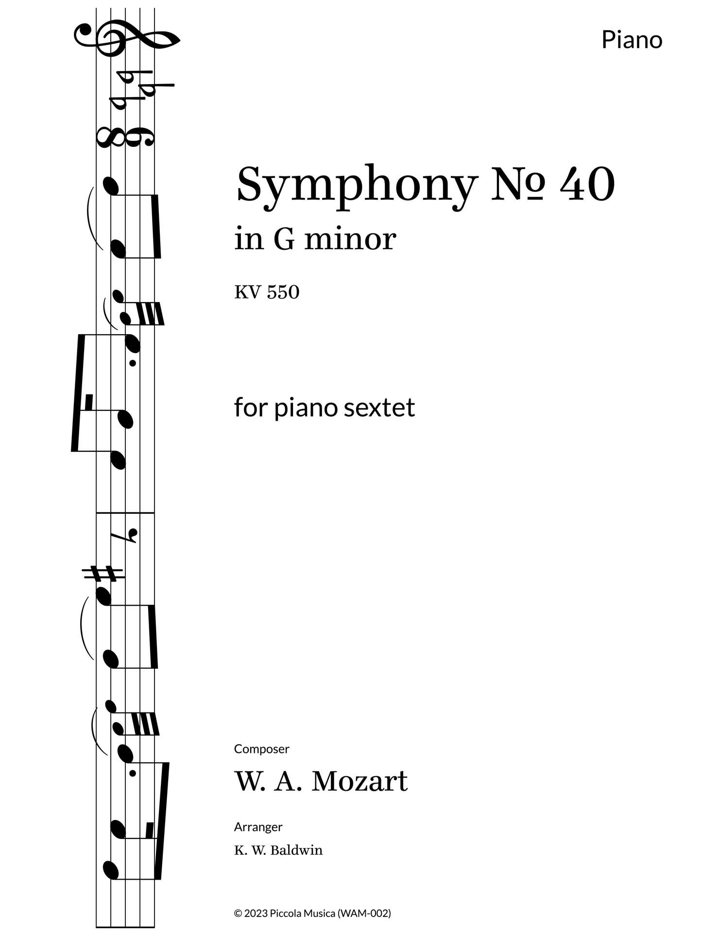 Symphony No. 40