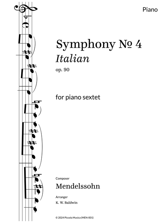 Symphony No. 4, "Italian"
