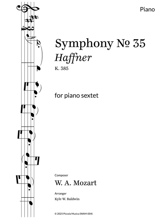 Symphony No. 35, "Haffner"