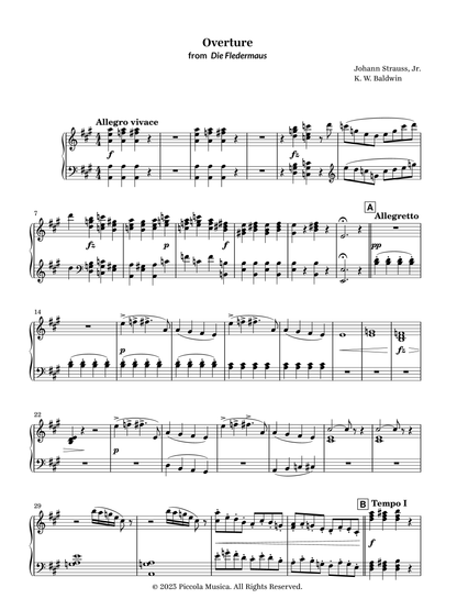Overture from Die Fledermaus