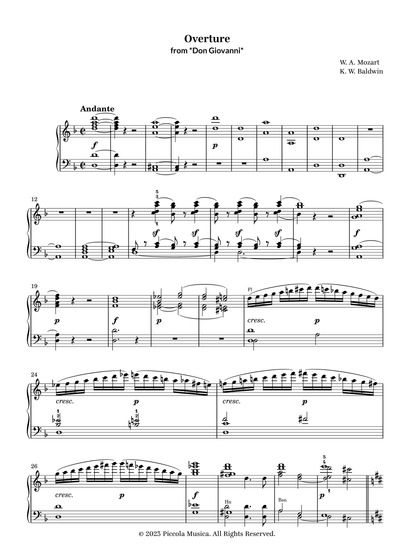 Overture from Don Giovanni