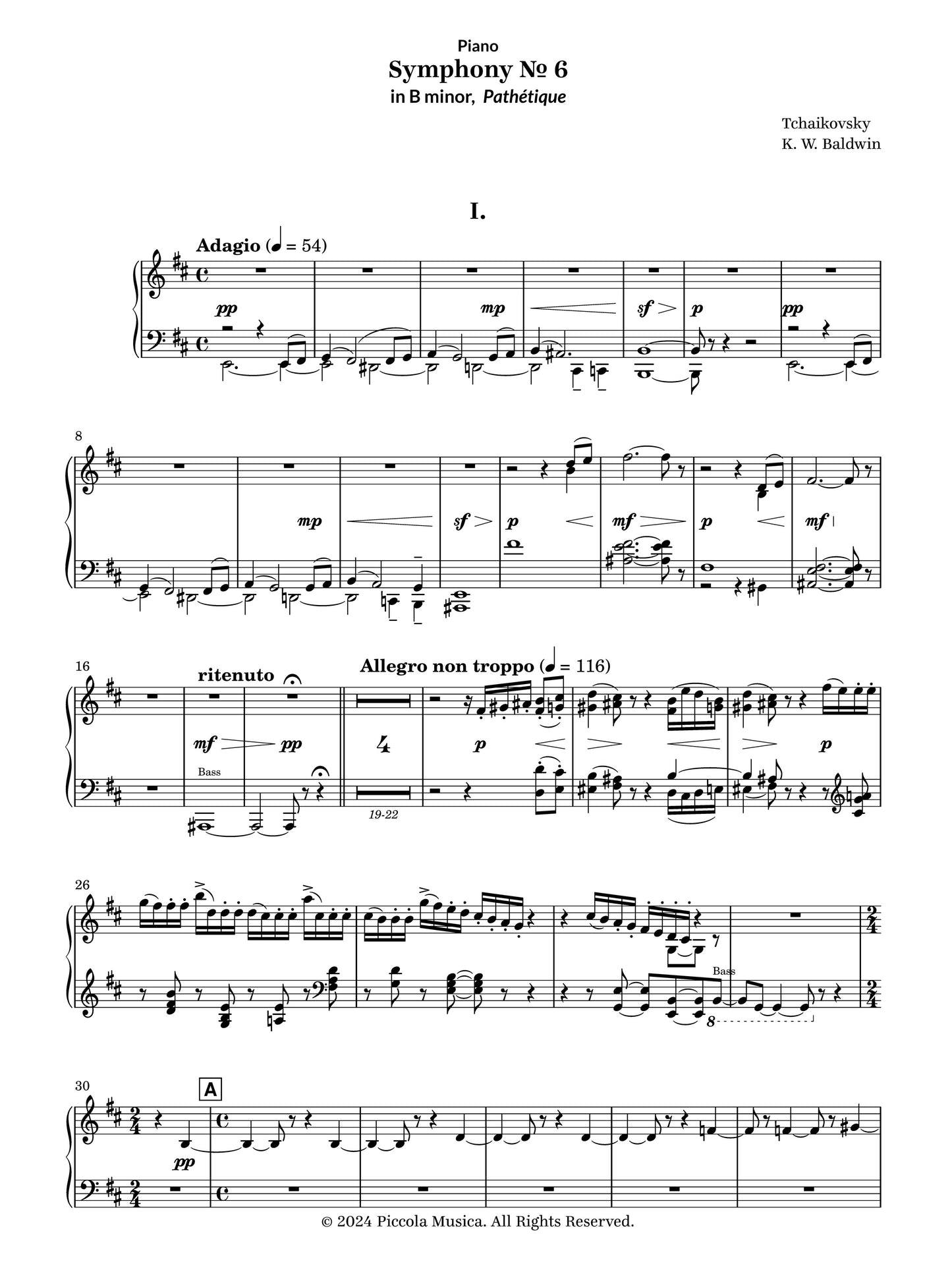 Symphony No. 6 "Pathétique"